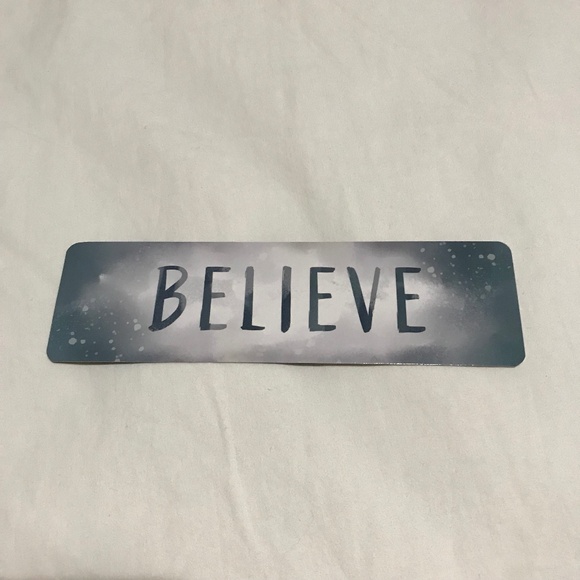 Believe Bookmark Double Sided You are Capable of More Than You Know Motivational - Picture 1 of 2